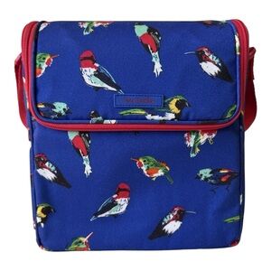Vera Bradley Blue Bag with Colorful Bird Design